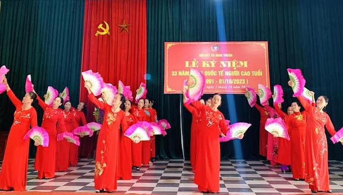 Đời sống văn ho&amp;aacute;, văn nghệ của nh&amp;acirc;n d&amp;acirc;n lu&amp;ocirc;n được L&amp;atilde;nh đạo x&amp;atilde; Nghi Thuận (huyện Nghi Lộc) ch&amp;uacute; trọng  tổ chức