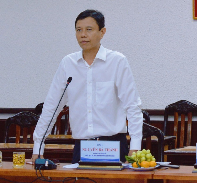 &amp;Ocirc;ng   Nguyễn B&amp;aacute; Th&amp;agrave;nh- Chủ tịch UBND Quận T&amp;acirc;n B&amp;igrave;nh