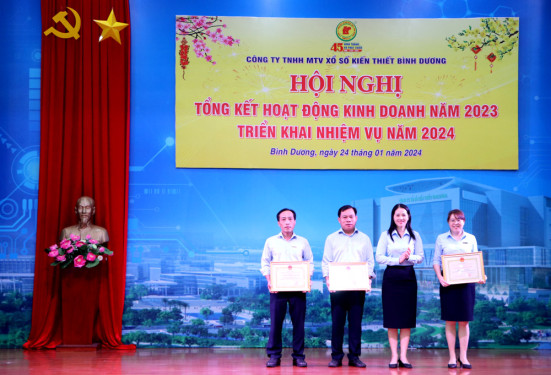 Công ty TNHH MTV Xổ số kiến thiết Bình Dương triển  khai nhiệm vụ  2024