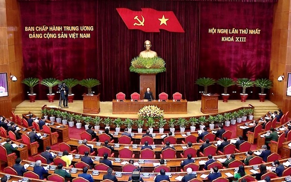 H&amp;igrave;nh ảnh tại Hội nghị lần thứ nhất, Ban Chấp h&amp;agrave;nh Trung ương Đảng kh&amp;oacute;a XIII