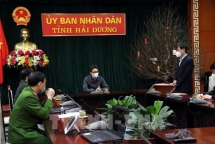Phó Thủ tướng Vũ Đức Đam kiểm tra phòng, chống dịch Covid-19 tại Hải Dương