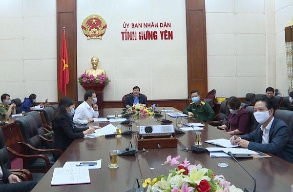 UBND tỉnh, Ban Chỉ đạo ph&amp;ograve;ng, chống dịch Covid-19 tỉnh Hưng Y&amp;ecirc;n họp trực tuyến chỉ đạo thiết lập v&amp;ugrave;ng c&amp;aacute;ch ly ph&amp;ograve;ng chống dịch Covid-19