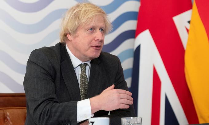 Hội nghị G7 năm nay do Thủ tướng Anh Boris Johnson chủ tr&amp;igrave;. Ảnh: Reuters.