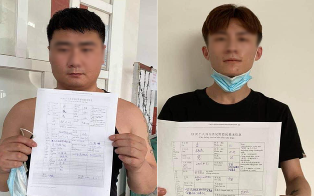 Hai người Trung Quốc bỏ trốn khỏi khu c&amp;aacute;ch ly.