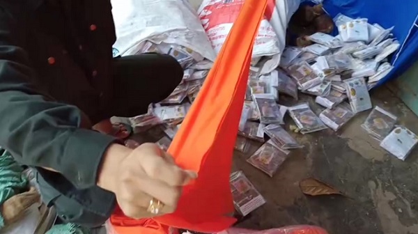 Tang vật bị lực lượng chức năng thu giữ