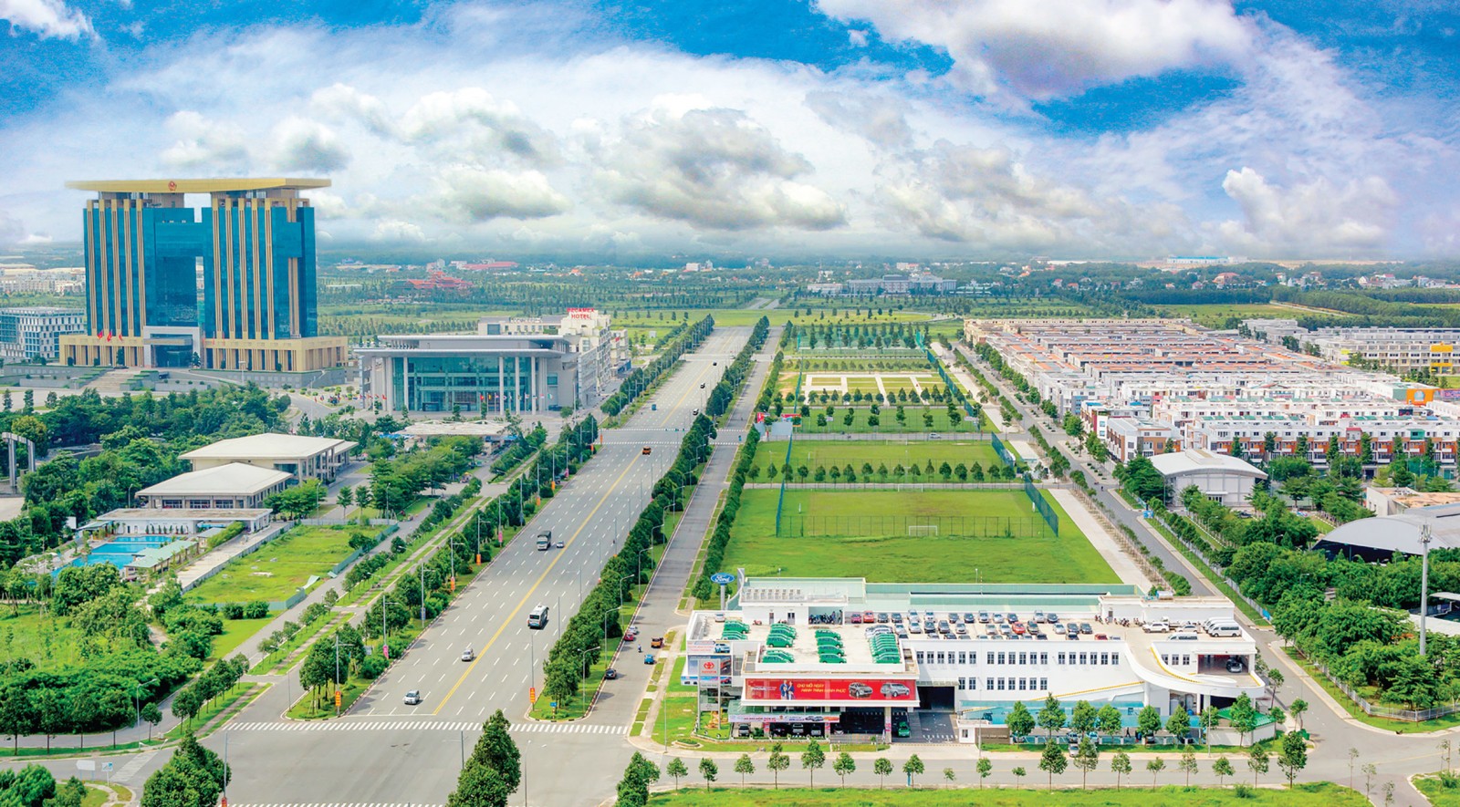 Th&amp;agrave;nh phố mới B&amp;igrave;nh Dương được chọn l&amp;agrave; V&amp;ugrave;ng th&amp;ocirc;ng minh B&amp;igrave;nh Dương. Ảnh: B&amp;aacute;o B&amp;igrave;nh Dương.