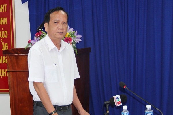 &amp;Ocirc;ng L&amp;ecirc; Văn Trang - nguy&amp;ecirc;n Cục trưởng Cục Thuế tỉnh B&amp;igrave;nh Dương khi c&amp;ograve;n đương chức