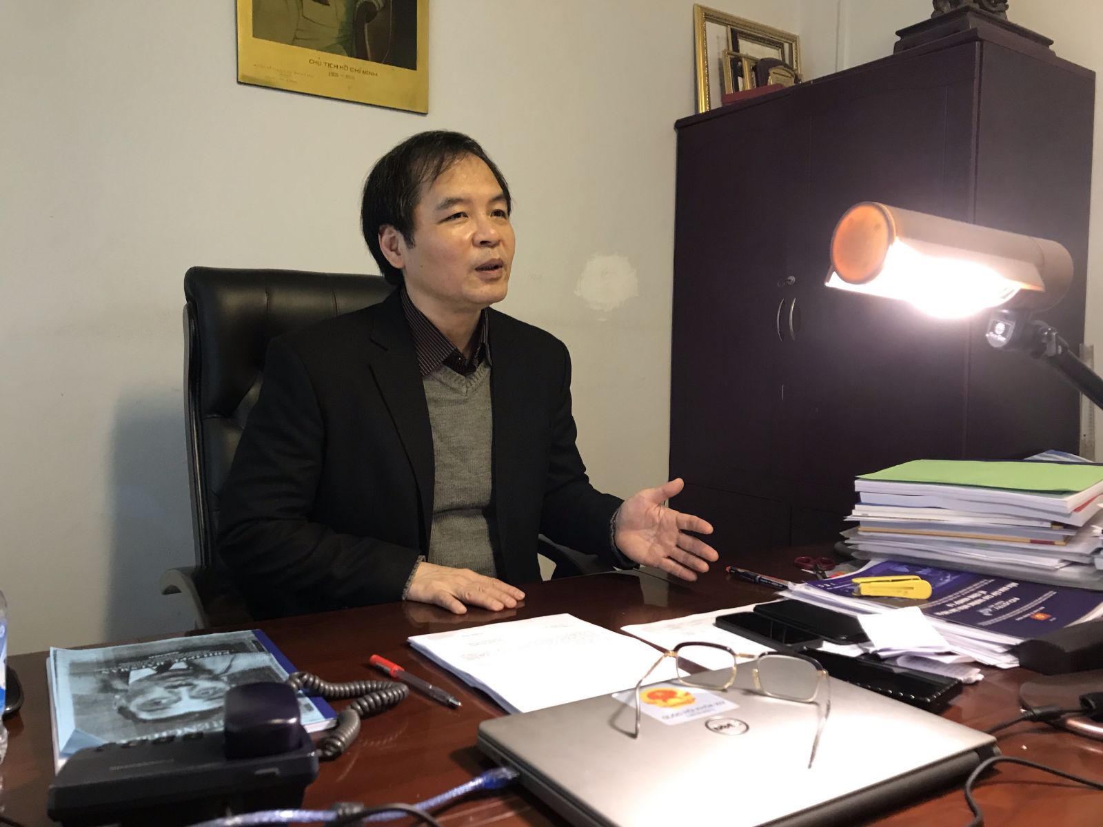 Tiến sĩ T&amp;ocirc; Ho&amp;agrave;i Nam- Ph&amp;oacute; Chủ tịch Thường trực ki&amp;ecirc;m Tổng Thư k&amp;yacute; Hiệp hội Doanh nghiệp nhỏ v&amp;agrave; vừa Việt Nam