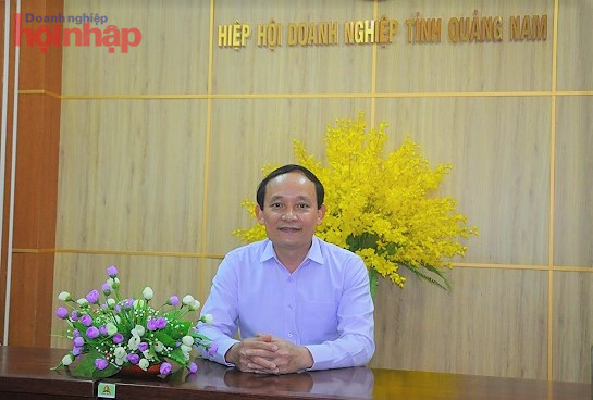 &amp;Ocirc;ng Phạm Quốc H&amp;ugrave;ng; Ph&amp;oacute; Chủ tịch Thường trực Hiệp hội doanh nghiệp tỉnh Quảng Nam chia sẻ với PV.