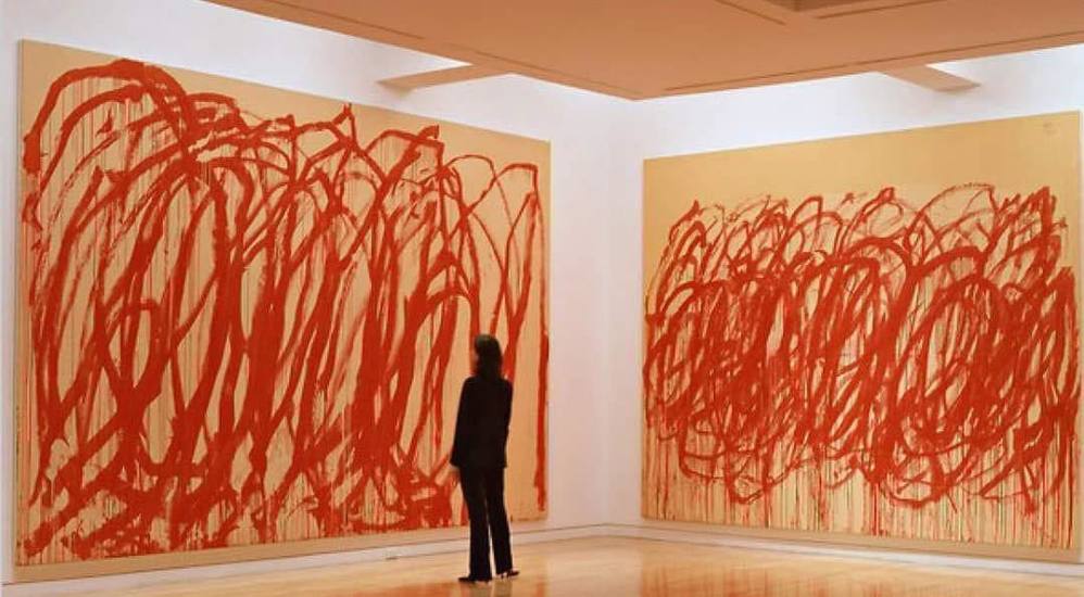 T&amp;aacute;c phẩm của hoạ sĩ đương đại Cy Twombly trị gi&amp;aacute; 75 triệu đ&amp;ocirc; la Mỹ