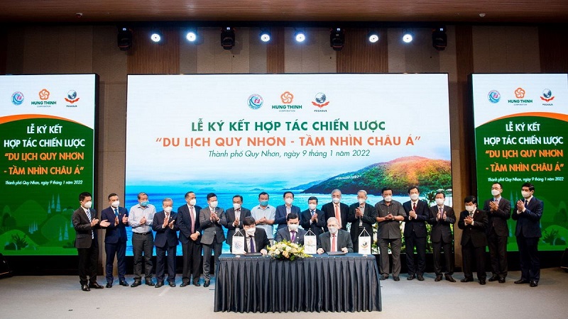 Tập đo&amp;agrave;n Hưng Thịnh hợp t&amp;aacute;c với c&amp;aacute;c đối t&amp;aacute;c lớn trong nước v&amp;agrave; quốc tế th&amp;uacute;c đẩy du lịch Quy Nhơn &amp;ndash; vươn tầm Ch&amp;acirc;u &amp;Aacute;