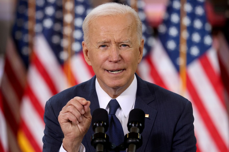 Tổng thống Mỹ Joe Biden (Ảnh: Reuters).