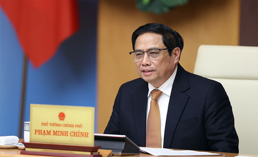 Thủ tướng Ch&amp;iacute;nh phủ Phạm Minh Ch&amp;iacute;nh đề nghị c&amp;aacute;c nh&amp;agrave; đầu tư, doanh nghiệp EU tiếp tục đồng h&amp;agrave;nh c&amp;ugrave;ng Việt Nam