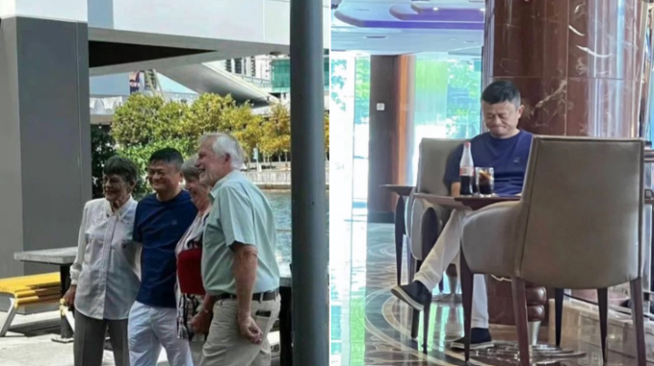H&amp;igrave;nh ảnh lan truyền tr&amp;ecirc;n mạng x&amp;atilde; hội Trung Quốc được cho l&amp;agrave; Jack Ma ở Melbourne, Australia.