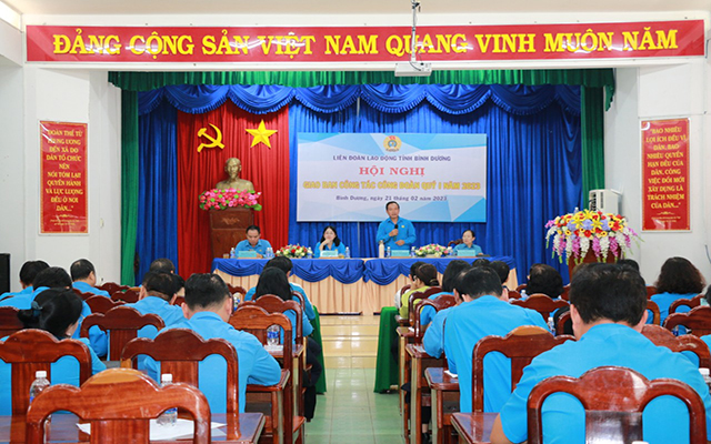 Li&amp;ecirc;n đo&amp;agrave;n Tỉnh B&amp;igrave;nh Dương lu&amp;ocirc;n đại diện cho lợi &amp;iacute;ch của người lao động trong tỉnh