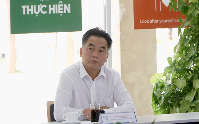 Ph&amp;oacute; Chủ tịch UBND tỉnh B&amp;igrave;nh Dương &amp;Ocirc;ng Nguyễn Lộc H&amp;agrave;