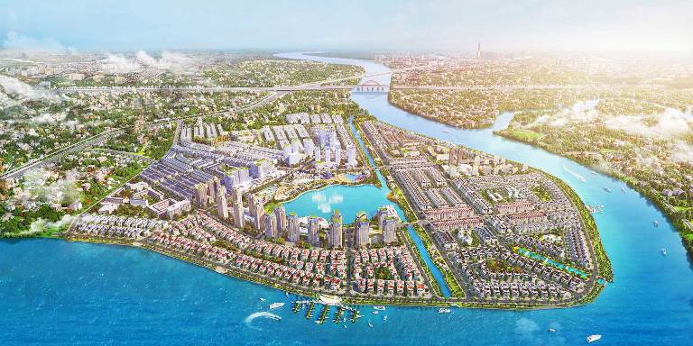 Với h&amp;igrave;nh thế của một chiếc t&amp;uacute;i tiền khổng lồ, tại Van Phuc City, t&amp;agrave;i lộc, vượng kh&amp;iacute; sẽ được giữ lại một c&amp;aacute;ch trọn vẹn - Ảnh: PC