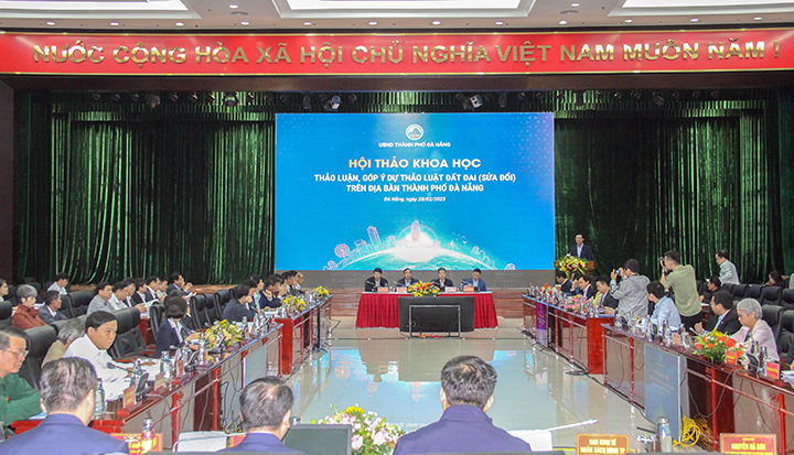 Quang cảnh buổi Hội thảo