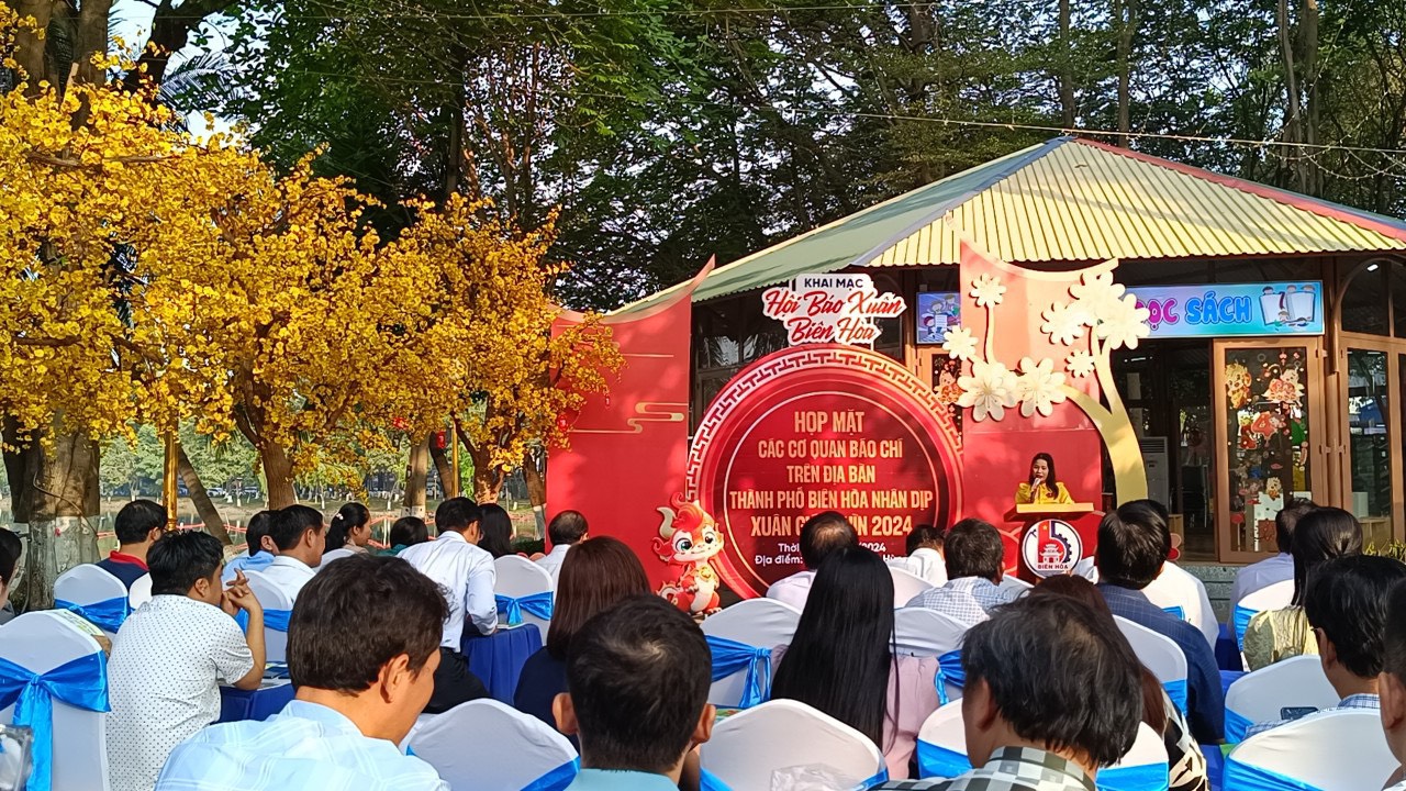 Khai mạc Hội B&amp;aacute;o xu&amp;acirc;n 2024 tại TP. Bi&amp;ecirc;n H&amp;ograve;a
