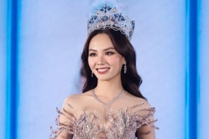 Hoa hậu Mai Phương chính thức nhận sash đại diện Việt Nam dự thi Miss World lần thứ 71