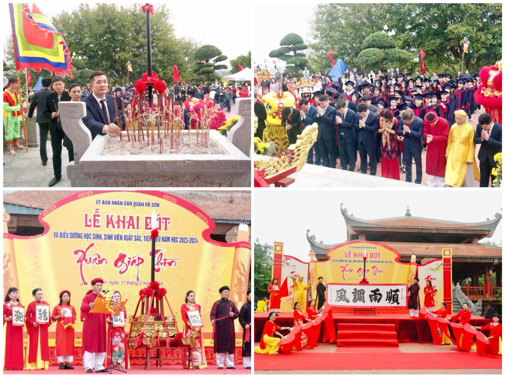 Lễ hội Khai b&amp;uacute;t tại Đồ Sơn