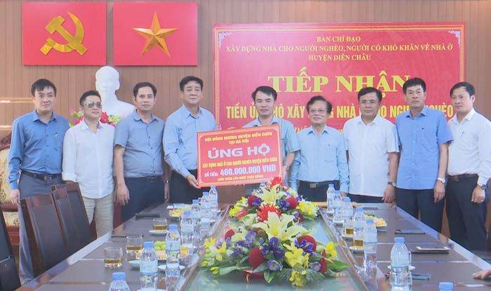 Huyện Diễn Ch&amp;acirc;u tiếp nhận hỗ trợ tiền x&amp;acirc;y dựng nh&amp;agrave; ở cho người ngh&amp;egrave;o năm 2023