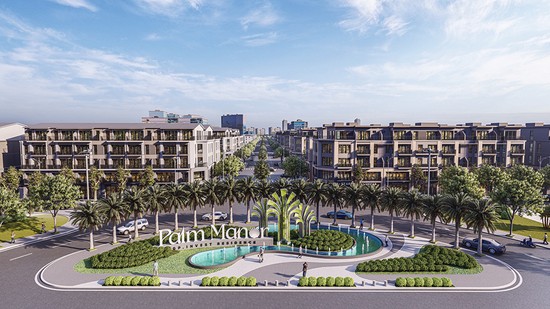 Dự &amp;aacute;n Khu đ&amp;ocirc; thị T&amp;acirc;y Nam Việt Tr&amp;igrave;- Palm Manor c&amp;oacute; tổng diện t&amp;iacute;ch 56,4ha