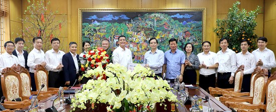 Ph&amp;oacute; Chủ tịch UBND tỉnh Nguyễn Thanh Hải thăm hỏi tập thể l&amp;atilde;o đạo C&amp;ocirc;ng ty CP Supe phốt ph&amp;aacute;t v&amp;agrave; H&amp;oacute;a chất L&amp;acirc;m Thao