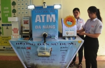 Máy ATM phòng dịch Covid-19 dùng năng lượng mặt trời, sản phẩm sáng tạo của học sinh THPT tỉnh Quảng Ngãi