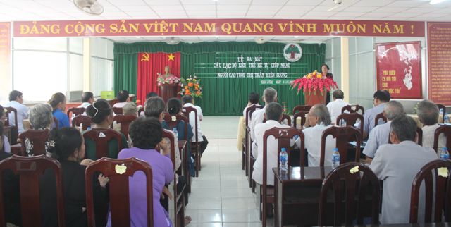C&amp;acirc;u lạc bộ Li&amp;ecirc;n hệ tự gi&amp;uacute;p nhau Hội Người cao tuổi thị trấn Ki&amp;ecirc;n Lương, huyện Ki&amp;ecirc;n Lương, tỉnh Ki&amp;ecirc;n Giang
