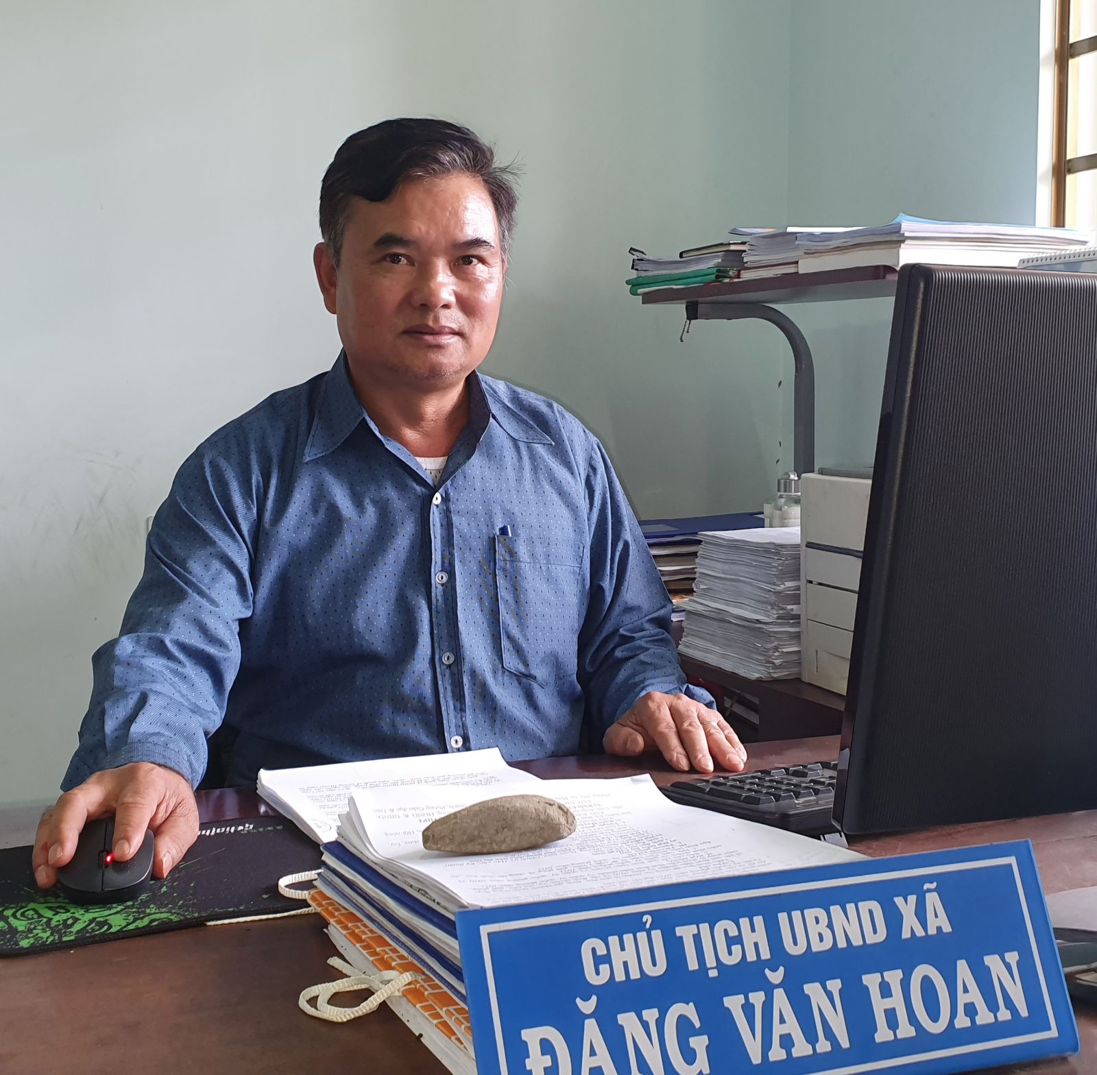 . &amp;Ocirc;ng Đặng Văn Hoan, Ph&amp;oacute; b&amp;iacute; thư Đảng ủy - Chủ tịch UBND x&amp;atilde; Cư Su&amp;ecirc;, huyện Cư M&amp;rsquo;Gar, tỉnh Đắk Lắk