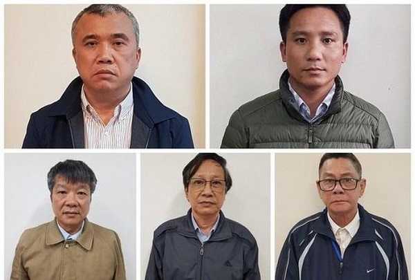 Một số bị can li&amp;ecirc;n quan trong vụ &amp;aacute;n