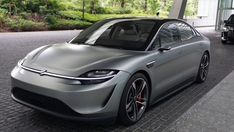 Mẫu xe &amp;yacute; tưởng Vision-S của Sony đ&amp;atilde; thu h&amp;uacute;t sự ch&amp;uacute; &amp;yacute; to&amp;agrave;n cầu trong triển l&amp;atilde;m thương mại CES 2021.
