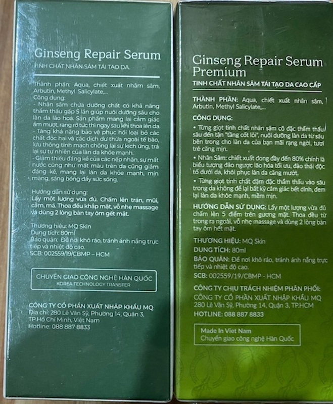 Người ti&amp;ecirc;u d&amp;ugrave;ng dễ bị đ&amp;aacute;nh lừa bởi 2 sản phẩm chung một 1 Phiếu c&amp;ocirc;ng bố