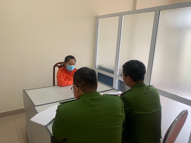 Đối tượng Nguyễn Thị Xuyến tại Cơ quan C&amp;ocirc;ng an