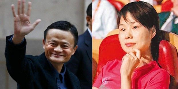 Jack Ma v&amp;agrave; phu nh&amp;acirc;n Zhang Ying