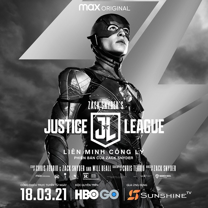 Anh h&amp;ugrave;ng Flash do diễn vi&amp;ecirc;n Ezra Miller đ&amp;oacute;ng