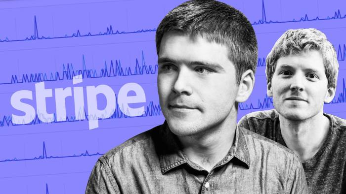 Người đồng s&amp;aacute;ng lập Stripe John Collison, tr&amp;aacute;i v&amp;agrave; anh trai Patrick