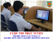 Cuộc thi tìm hiểu pháp luật về bầu cử đại biểu Quốc hội và HĐND các cấp