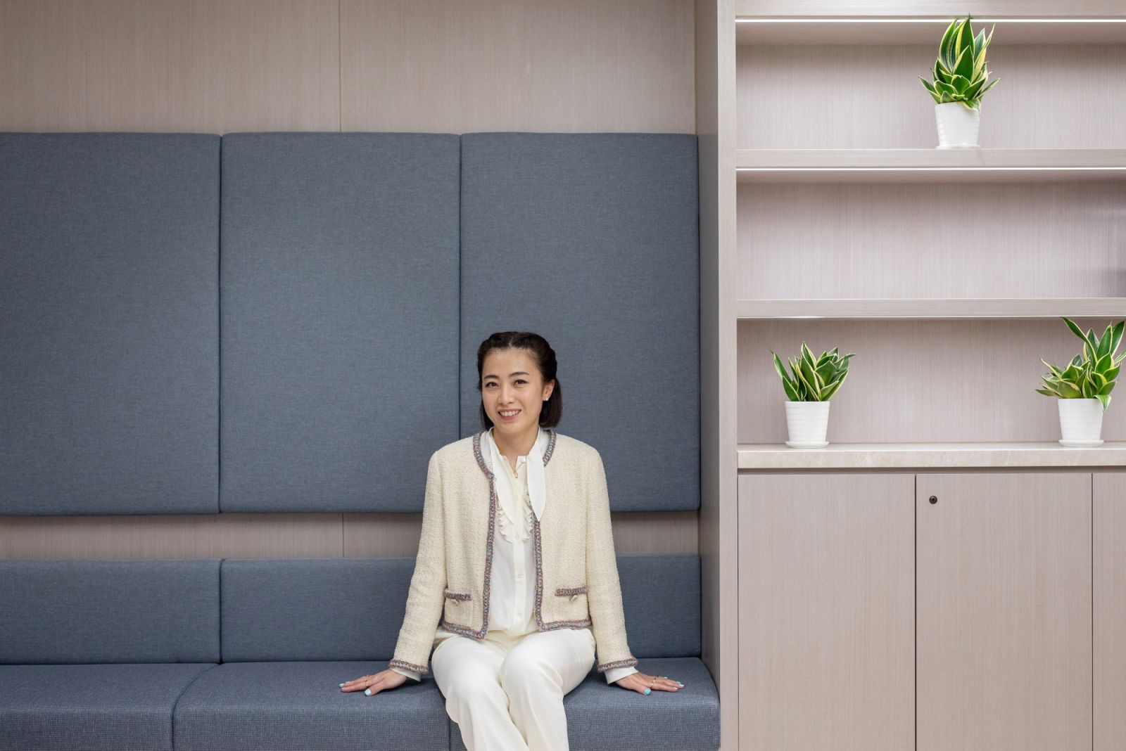 CEO Chinese Estates Holdings - Chan Hoi-wan. Ảnh: Bloomberg.