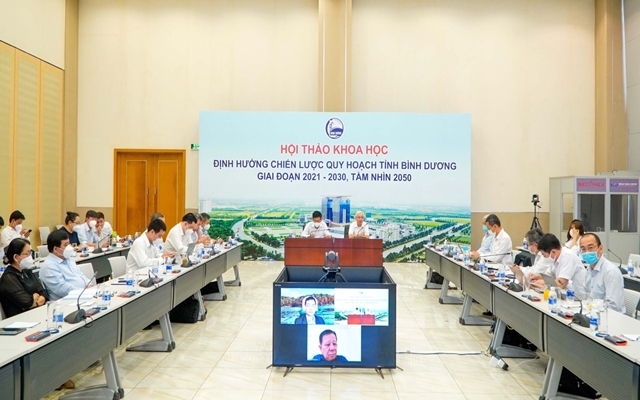 Hội thảo khoa học định hướng chiến lược quy hoạch tỉnh B&amp;igrave;nh Dương giai đoạn 2021-2030, tầm nh&amp;igrave;n đến năm 2050