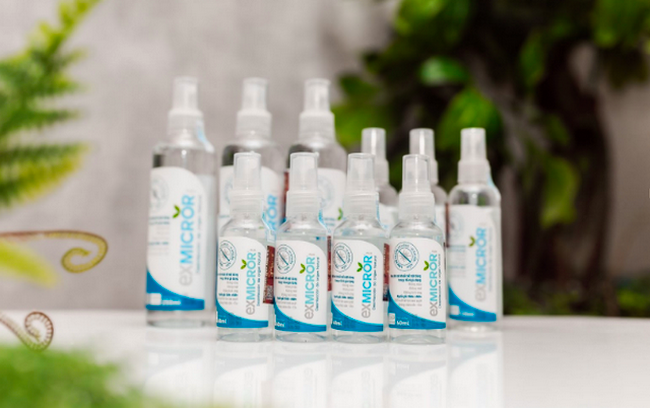 Sản phẩm bình xịt khuẩn hữu cơ Exmicror Plus chính thức có mặt tại thị trường Việt Nam Sản phẩm bình xịt khuẩn hữu cơ Exmicror Plus chính thức có mặt tại thị trường Việt Nam