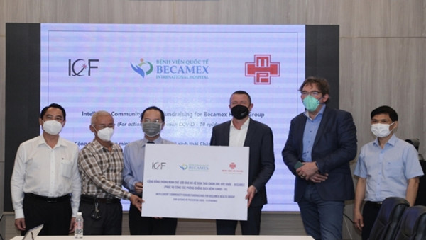 ICF đóng góp công tác phòng chống dịch Covid-19 cho Hệ sinh thái Chăm sóc Sức khỏe Becamex