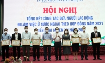 Nghệ An tiếp tục dẫn đầu cả nước về số người lao động đi làm việc ở nước ngoài năm 2021