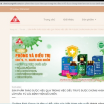 Công ty TNHH Phát triển Khoa học Quốc tế Trường Sinh quảng cáo sai về công dụng của các sản phẩm bảo vệ sức khỏe