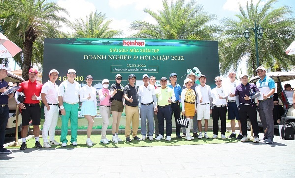 N&amp;eacute;t rạng rỡ, hứng khởi của cấc golfer tham dự Giải Golf M&amp;ugrave;a Xu&amp;acirc;n Cup Doanh nghiệp &amp;amp; Hội nhập 2022