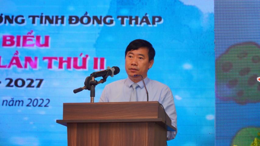 Đến dự Đại hội c&amp;oacute; c&amp;aacute;c đồng ch&amp;iacute; Phạm Thiện Nghĩa - Ph&amp;oacute; B&amp;iacute; thư Tỉnh ủy tỉnh Đồng Th&amp;aacute;p