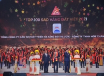 UDIC ghi danh trong TOP100 Giải thưởng Sao Vàng đất Việt năm 2021