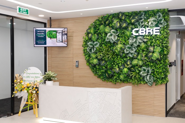 Văn ph&amp;ograve;ng mới của CBRE tại H&amp;agrave; Nội mang phong c&amp;aacute;ch hiện đại