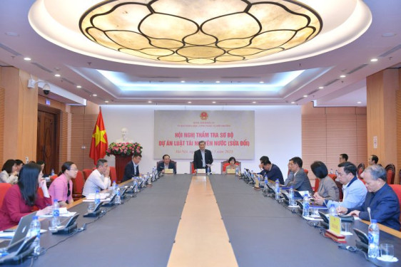 Ủy ban Khoa học, Công nghệ và Môi trường thẩm tra sơ bộ dự án Luật Tài nguyên nước (sửa đổi)